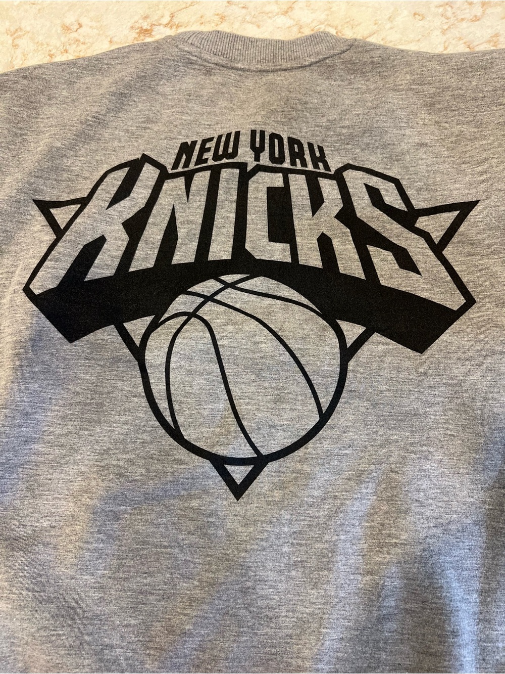 The Kooples Gray New York Knicks Crewneck Sweatshirt - Picture 10 of 10